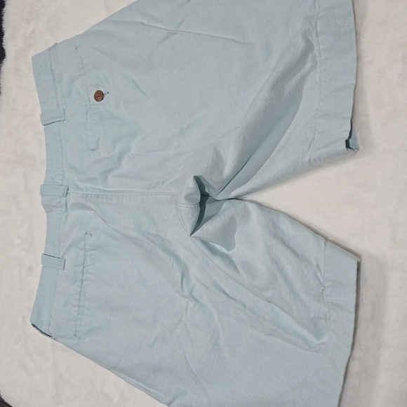 J. Crew light teal blue men's shorts 100% cotton. Size 31 - Picture 7 of 8